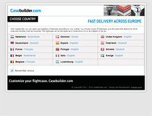 Tablet Screenshot of casebuilder.com